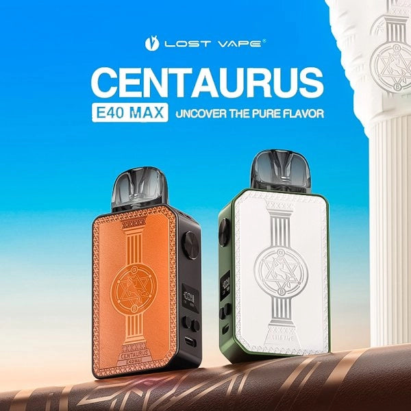 Lost Vape Centaurus E40 Max Pod Kit 1400mAh Lost Vape Centaurus E40 Max Pod Kit 1400mAh