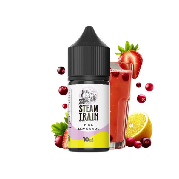 Steam Train - Disposable Edition - Vapeshot 10mL Shake 'n' Vape / Pink Lemonade