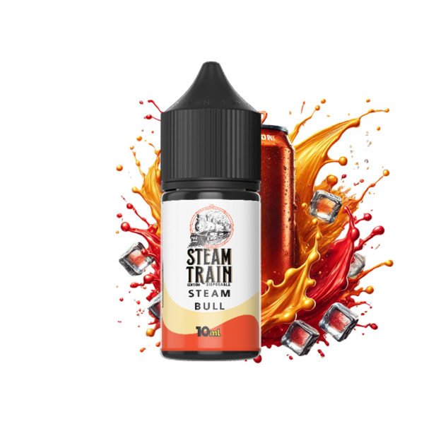 Steam Train - Disposable Edition - Vapeshot 10mL Shake 'n' Vape / Steam Bull