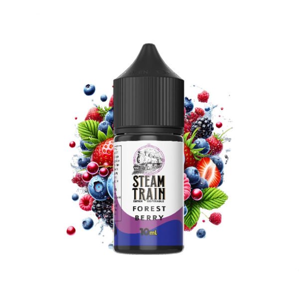 Steam Train - Disposable Edition - Vapeshot 10mL Shake 'n' Vape / Forest Berry