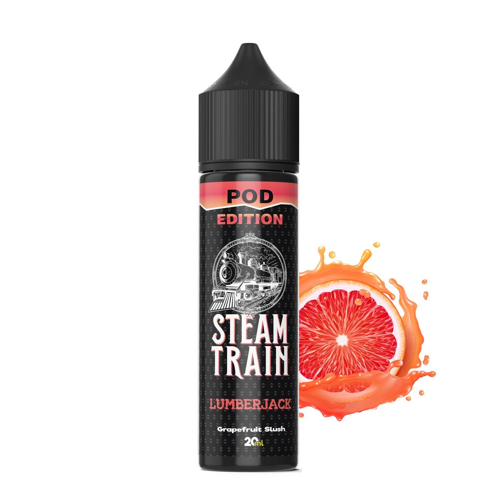 Steam Train - POD Edition - Lumberjack Shake 'n' Vape - 20mL Vape Shot