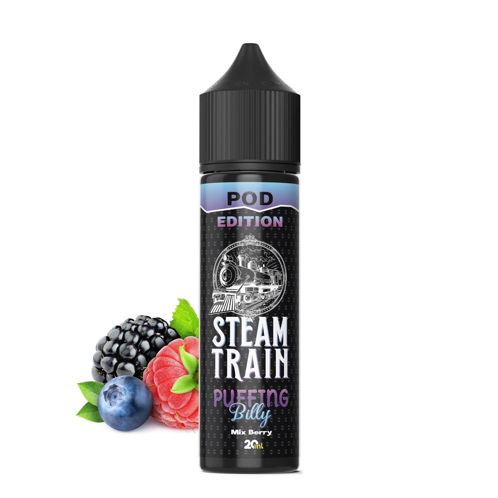 Steam Train - POD Edition - Puffing Billy Shake 'n' Vape - 20mL Vape Shot
