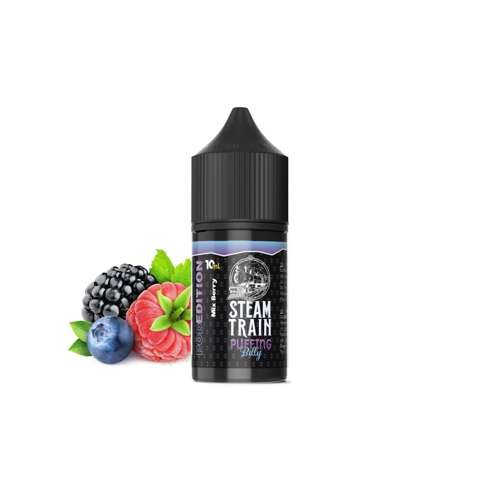 Steam Train - POD Edition - Puffing Billy Shake 'n' Vape - 10mL Mini Shot