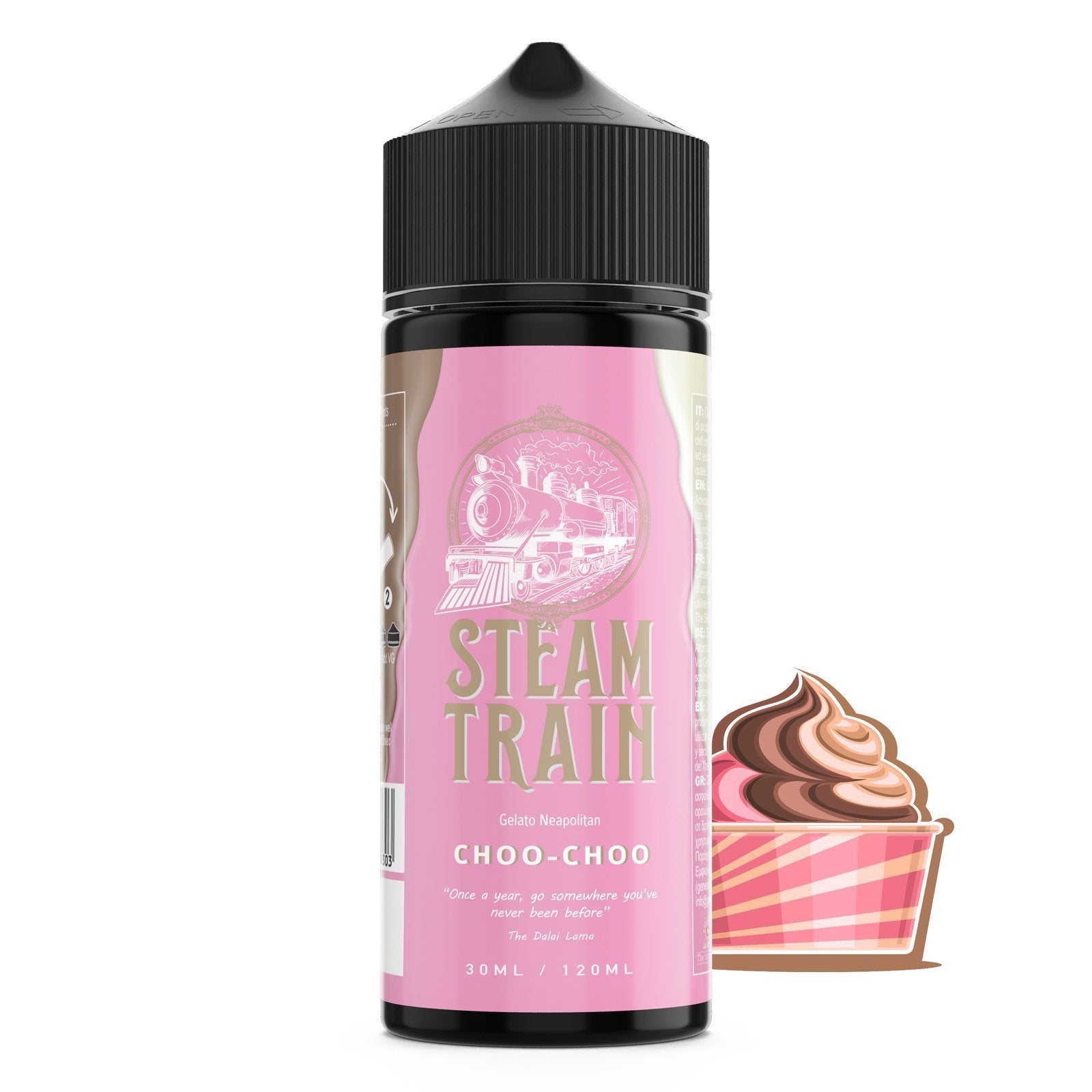 Steam Train Choo Choo Shake 'n' Vape - 30mL Vape Shot