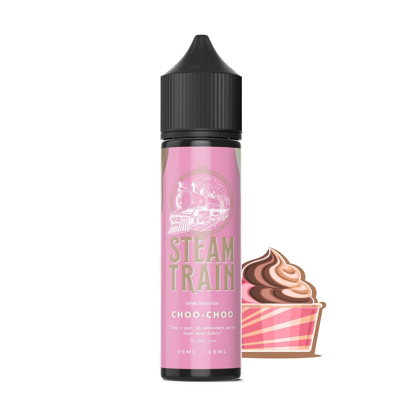 Steam Train Choo Choo Shake 'n' Vape - 20mL Vape Shot