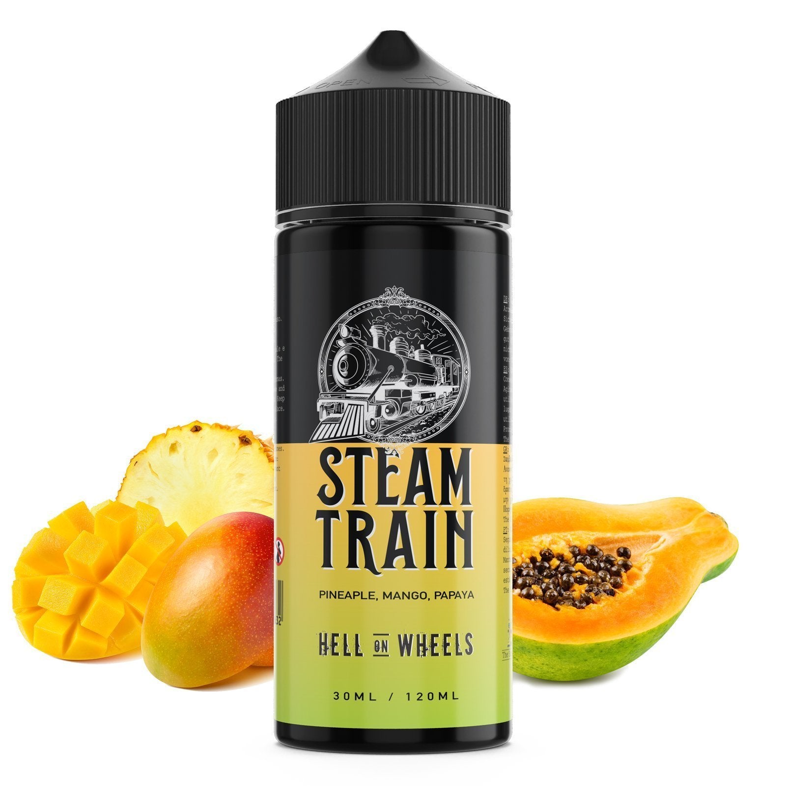 Steam Train Hell on Wheels Shake 'n' Vape - 30mL Vape Shot