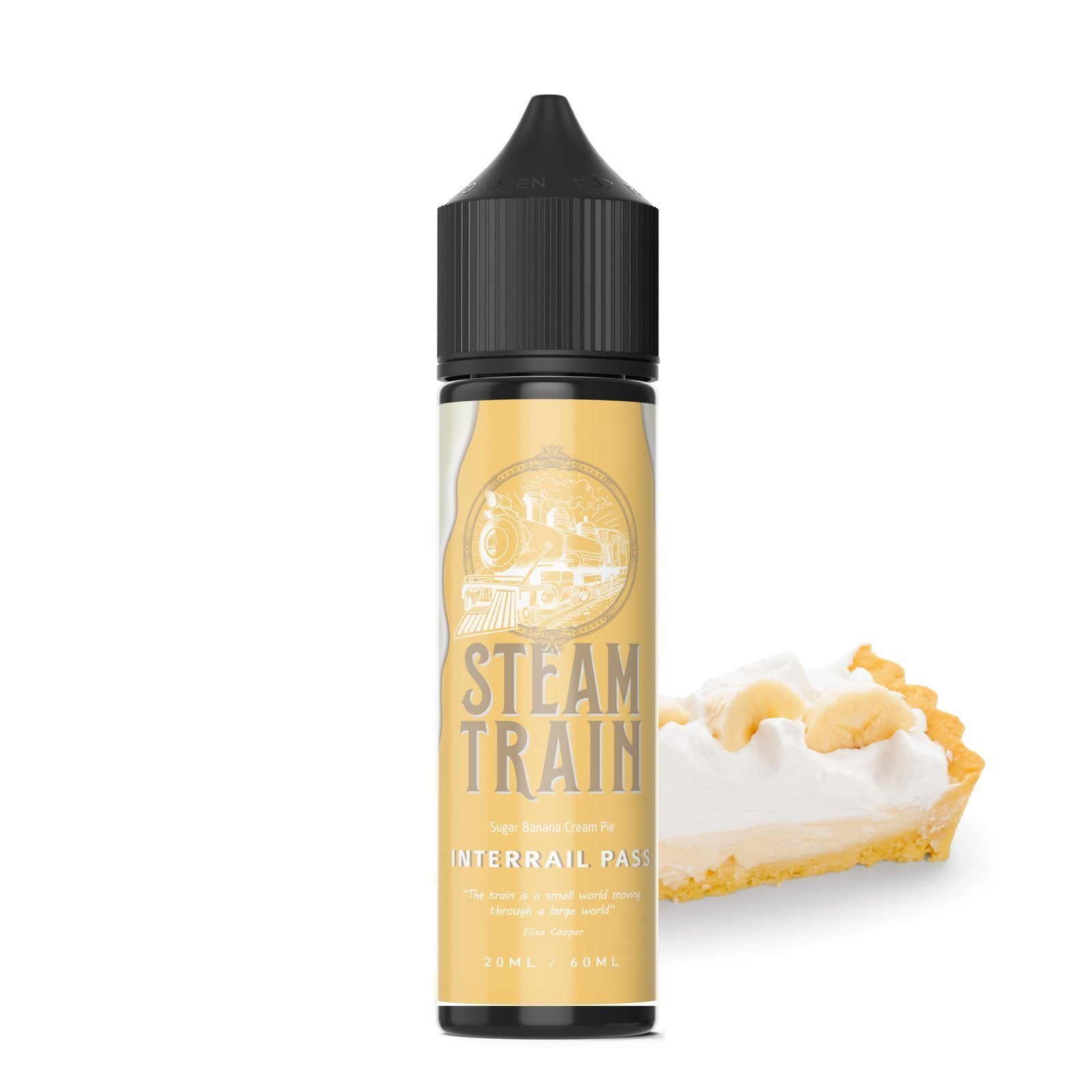 Steam Train Interrail Pass Shake 'n' Vape - 20mL Vape Shot