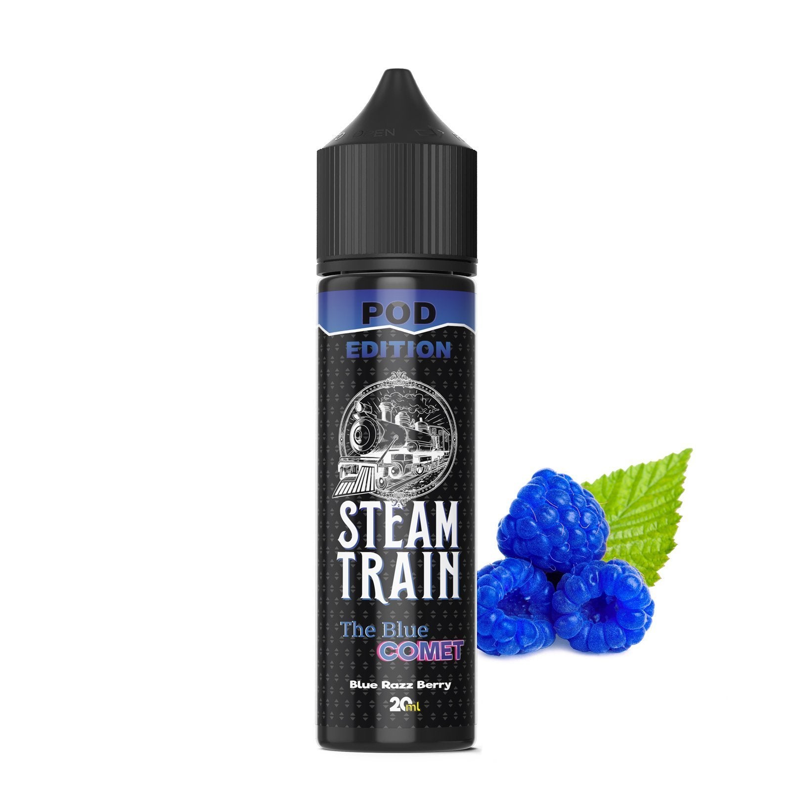 Steam Train - POD Edition - The Blue Comet Shake 'n Vape - 20mL Vape Shot