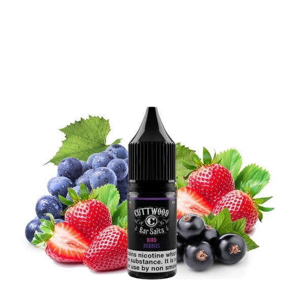 CuttWood Bar Salts - Bird Berries Nic Salts 10mL - 20mg