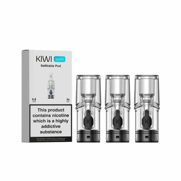 Kiwi Vapor Spark Refillable Pod Cartridges