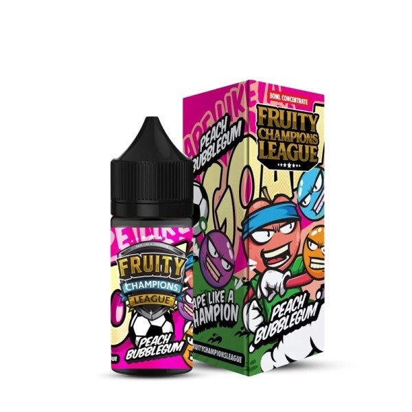 Fruity Champions League - Peach Bubblegum 30mL Concentrate Aroma