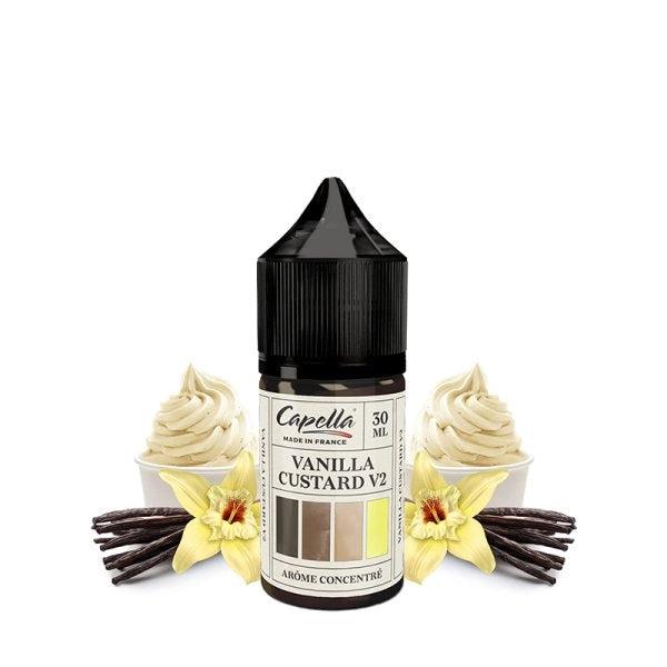 Capella Flavors - Vanilla Custard V2 Concentrated Aroma 30mL