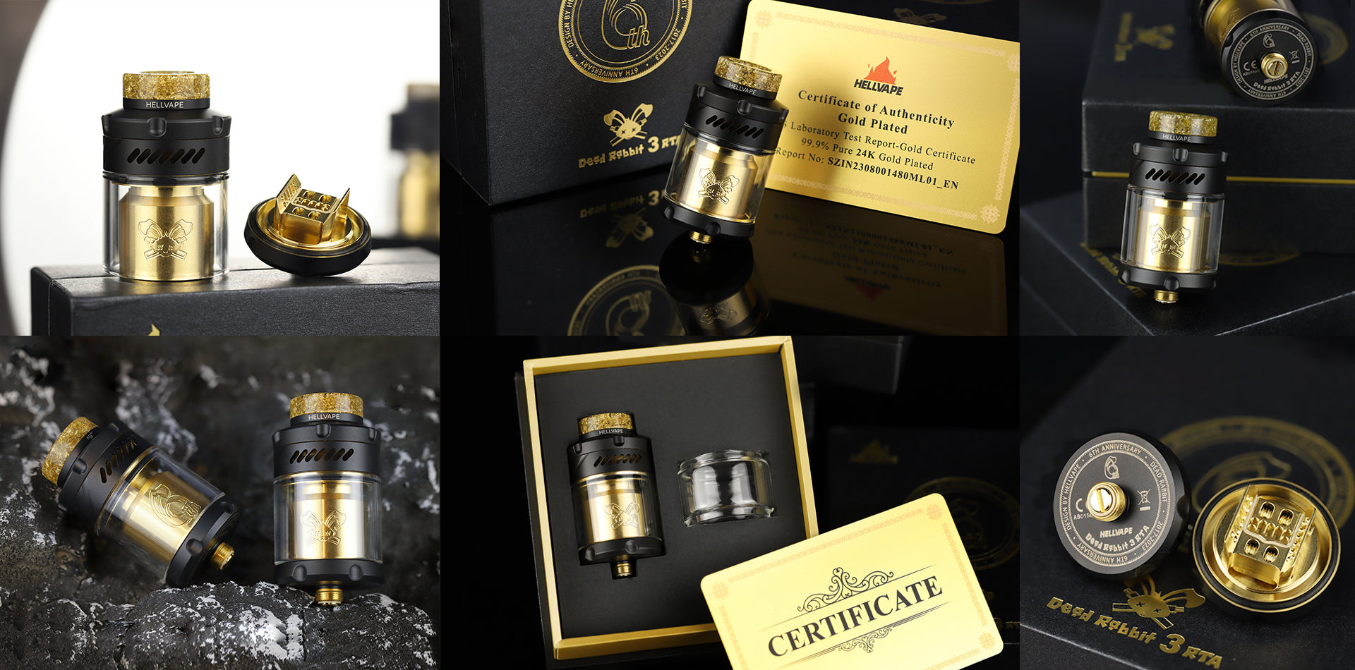 Hellvape Dead Rabbit V3 RTA (6th Anniversary EDN)