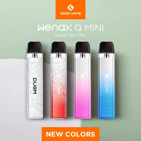 Geekvape Wenax Q Mini Pod Kit New Colors 1000mAh