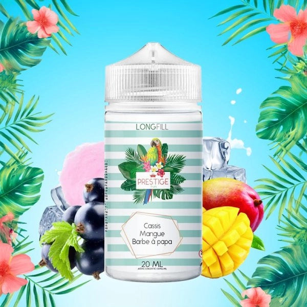 Prestige Fruits - Blackcurrant Mango Cotton Candy 0mg 20/120mL