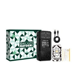 BD VAPE - RAYDEN 220 Full Black MOD
