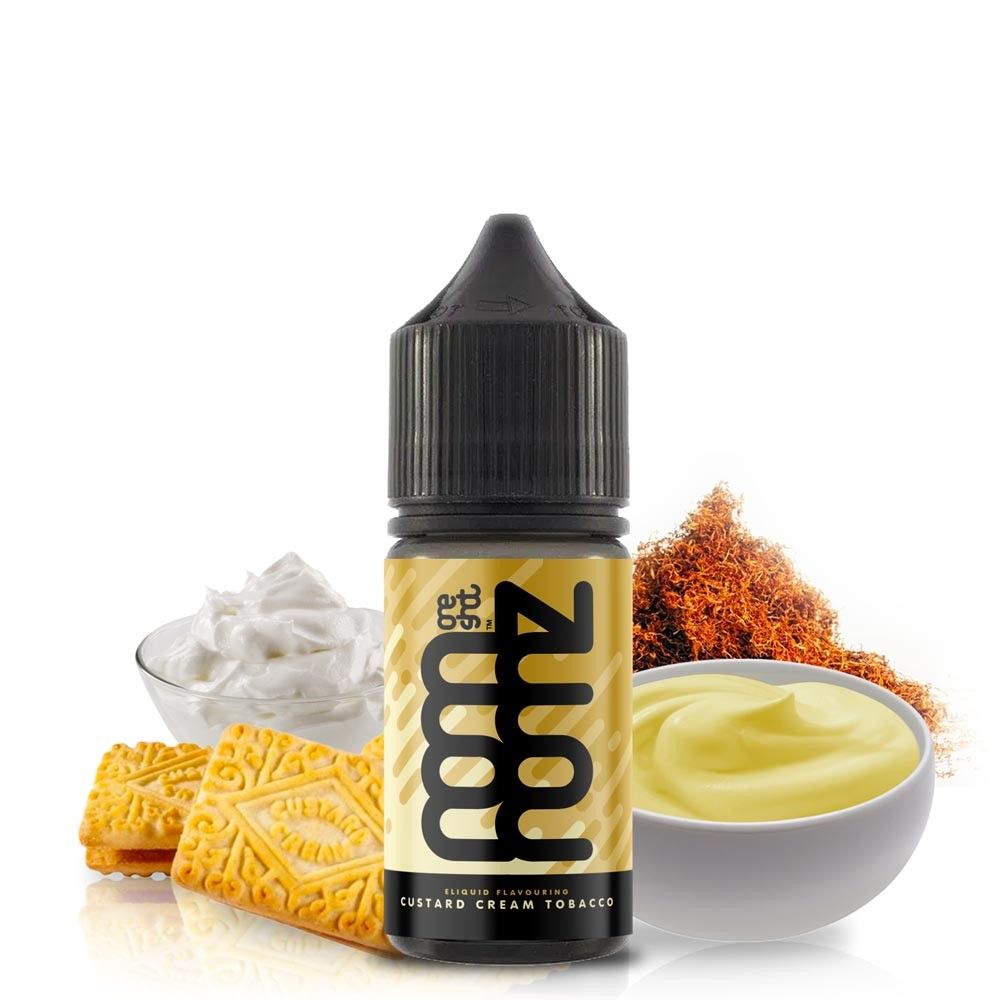 Nom Nomz - Custard Cream Tobacco 30mL Concentrate Aroma