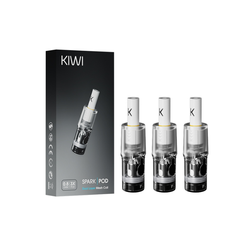 Kiwi Vapor Spark V2 2mL 3pcs Cartridges