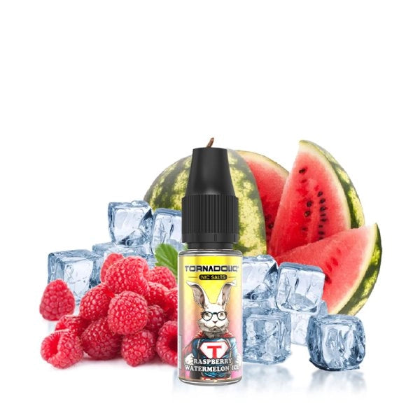 Tornadoliq Raspberry Watermelon Ice Nic Salts 10mL - 20mg