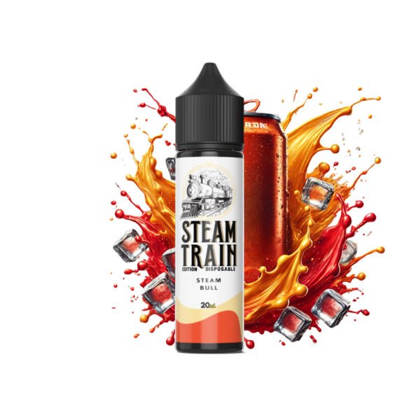 Steam Train - Disposable Edition - Vapeshot 20mL Shake 'n' Vape / Steam Bull