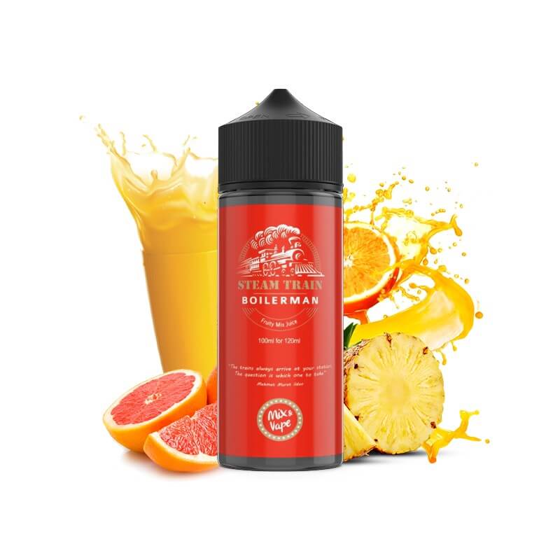 Steam Train Boilerman Shake 'n' Vape - 24mL Vape Shot