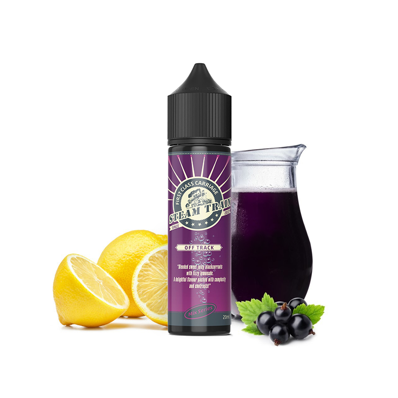 Steam Train Off Track Shake 'n' Vape - 20mL Vape Shot