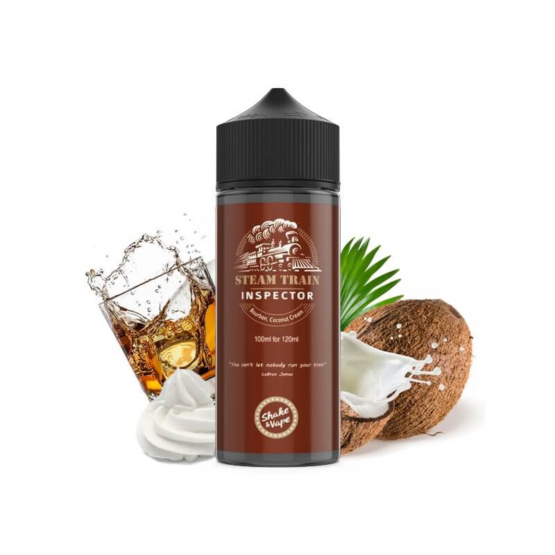 Steam Train Inspector Shake 'n' Vape - 24mL Vape Shot