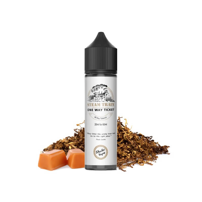 Steam Train One Way Ticket Shake 'n' Vape - 20mL Vape Shot