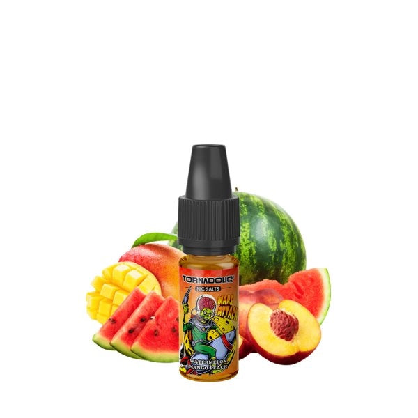 Tornadoliq Watermelon Mango Peach Nic Salts 10mL - 20mg